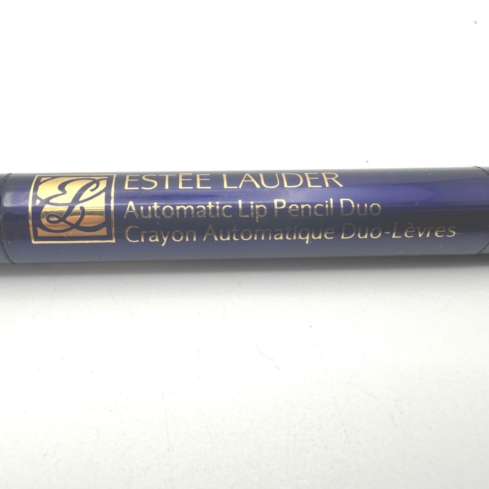 Estee Lauder Automatic Lip Pencil Duo Women 02 Chestnut Dual Ended Rare - Picture 3 of 7
